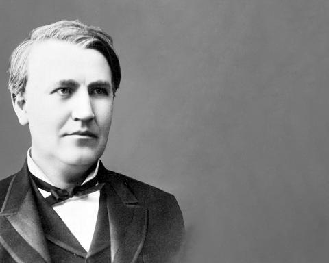 Foto van Thomas Edison